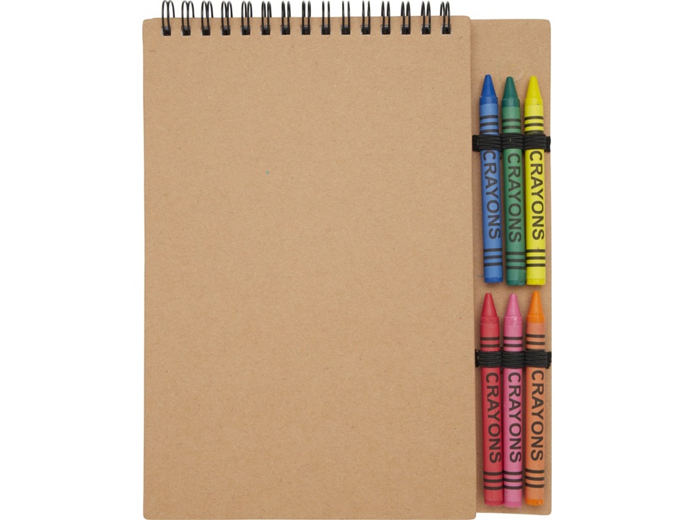 17dd30e493d071c6.jpg Блокнот А5 «Doodle» с восковыми мелками 2