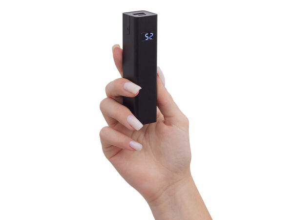Внешний аккумулятор «Rail» c дисплеем, 5000 mAh 7