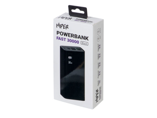 Портативный внешний аккумулятор «FAST», 30000 mAh 9