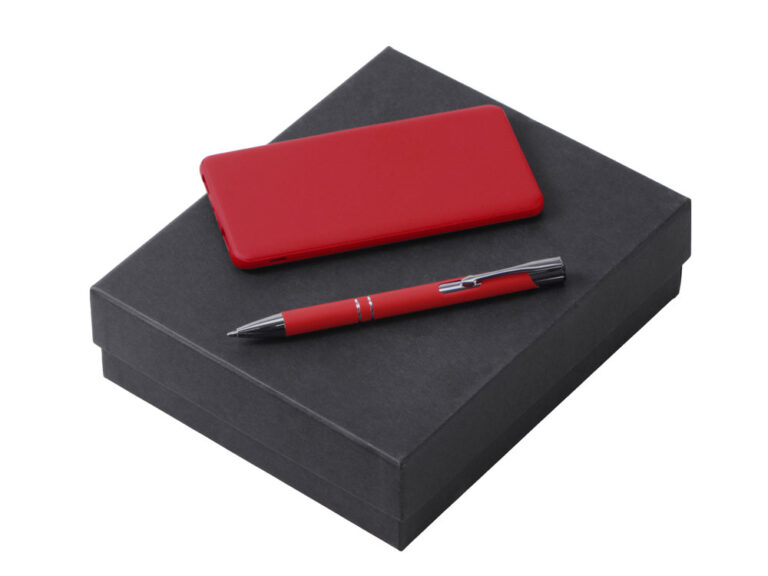 Подарочный набор "Color it" с металлической ручкой и повербанком 21