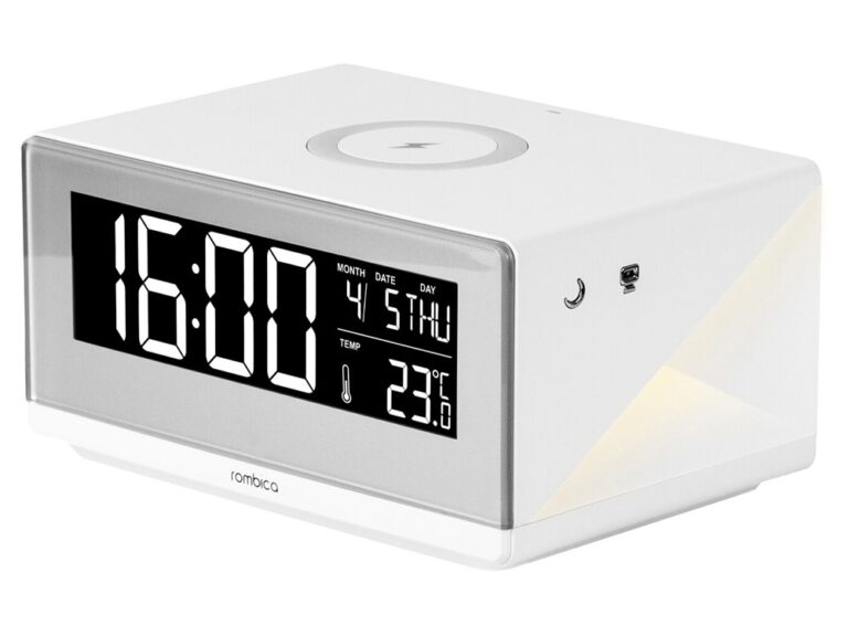 Часы с беспроводным зарядным устройством «Timebox 2» 3