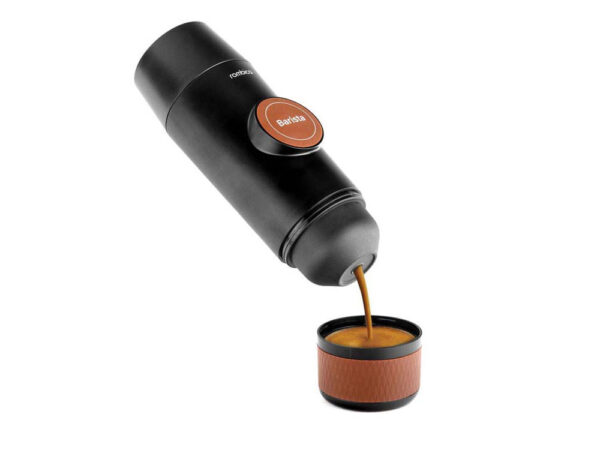 Портативная кофемашина «Barista» c быстрой зарядкой с логотипом Rombica 2