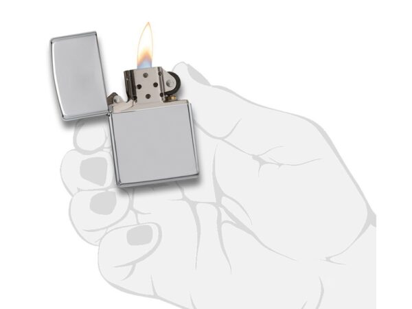 Зажигалка ZIPPO Classic с покрытием High Polish Chrome 5