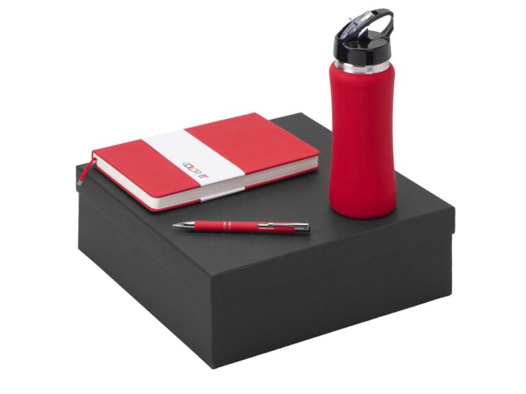 Подарочный набор "Color it" с блокнотом, металлической ручкой и бутылкой 213