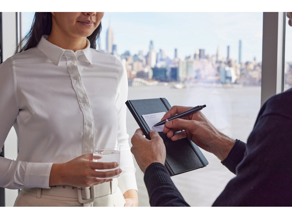 1ccec5d2db6ffd30.jpg Ручка шариковая Parker «IM Vibrant Rings Flame Amethyst Purple» 6