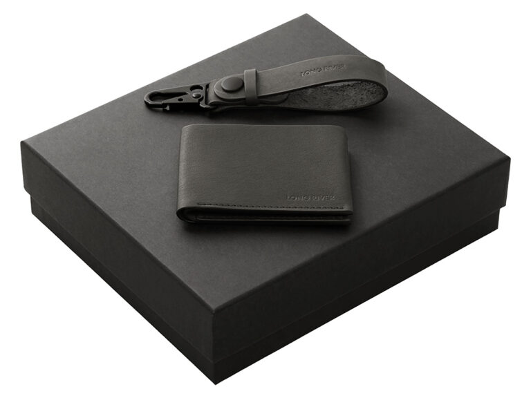 Подарочный набор Long River: кошелек, ремешок для ключей 651