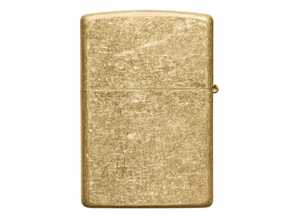 Зажигалка ZIPPO Classic с покрытием Tumbled Brass 4