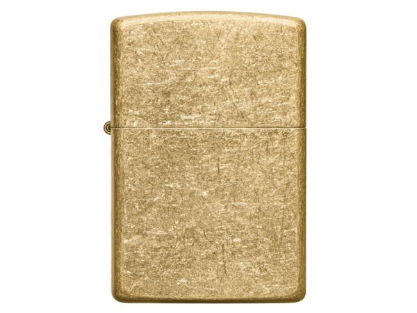 Зажигалка ZIPPO Classic с покрытием Tumbled Brass 3