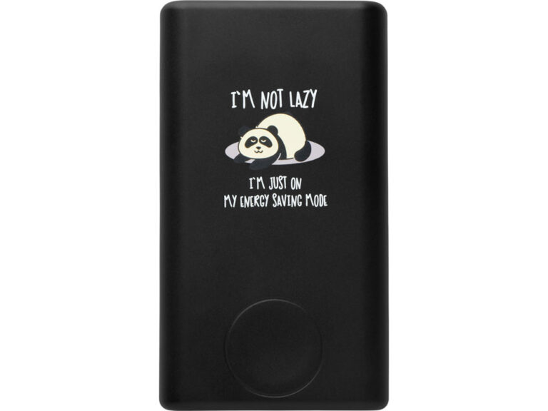 Внешний беспроводной аккумулятор 2-в-1 с функцией зарядки Apple Watch, QC/PD «AtomIQ», 10000 мАч с тампопечатью 1