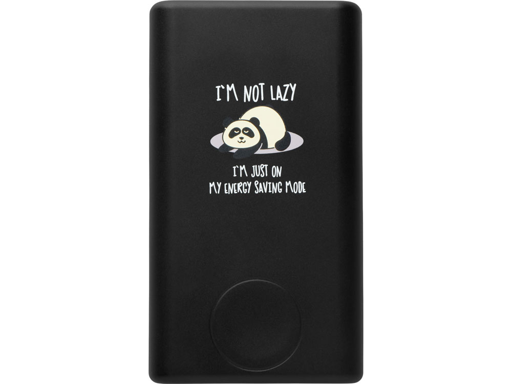 708618b13c931b1e.jpg Внешний беспроводной аккумулятор 2-в-1 с функцией зарядки Apple Watch, QC/PD «AtomIQ», 10000 мАч с тампопечатью 1