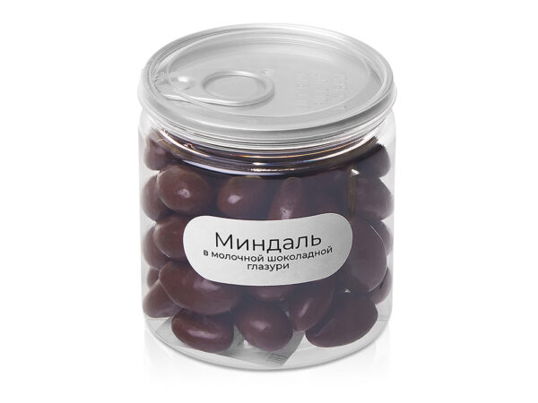 Миндаль в молочной шоколадной глазури «Glazura», 140 гр 1