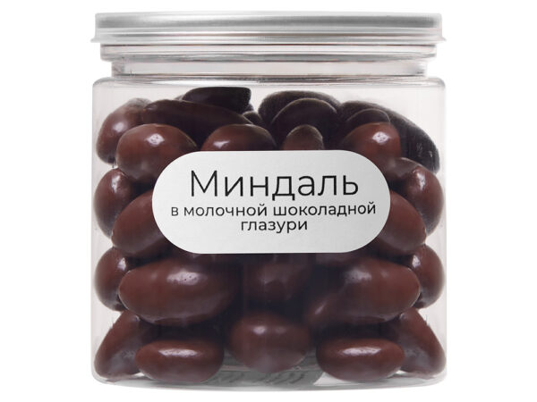 Миндаль в молочной шоколадной глазури «Glazura», 140 гр 2