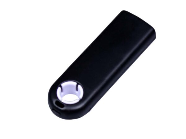USB 2.0- флешка промо на 32 Гб прямоугольной формы, выдвижной механизм 2