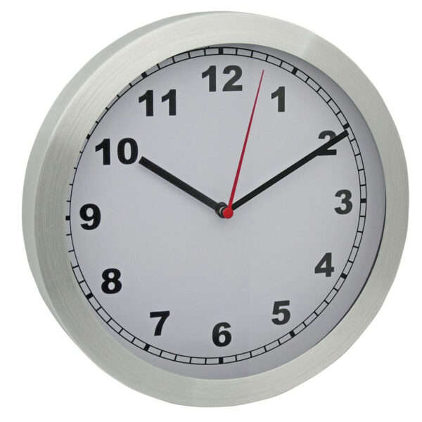 Часы настенные "ТЕМП"; D=25 см; H=4 см; металл; лазерная гравировка 1