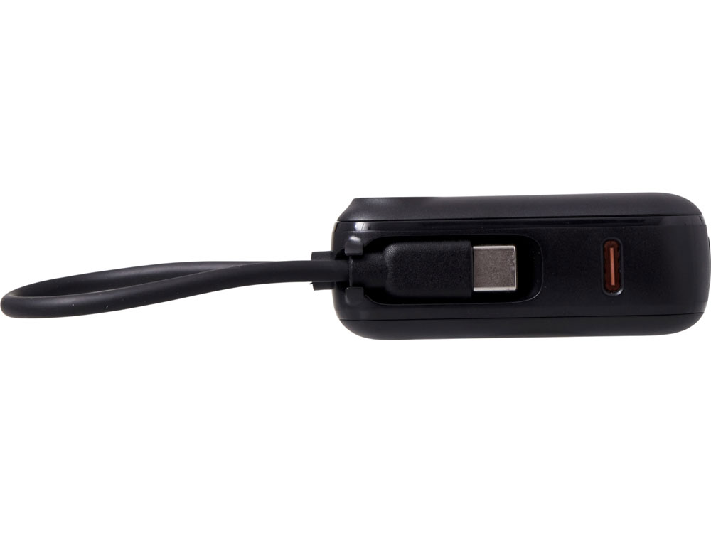 e9421a99c5228b40.jpg Внешний аккумулятор со встроенным кабелем «Liri», QC/PD, 10000 мАч 5