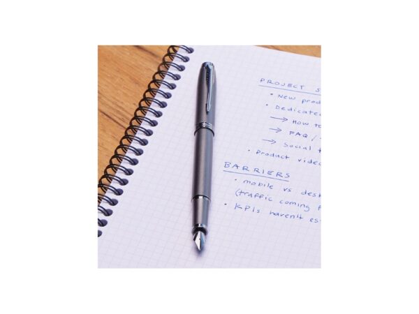 Ручка перьевая Parker «IM Monochrome Black» 8