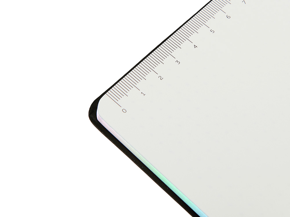 09a7299bb9a9a4d6.jpg Блокнот А5 в гибкой обложке «Fellini» с голографическим срезом 6