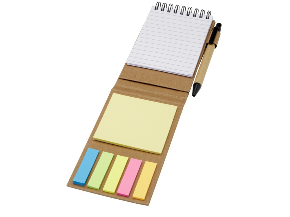 32a216f3122d150a.jpg Блокнот «Flipper» со стикерами и шариковой ручкой 1