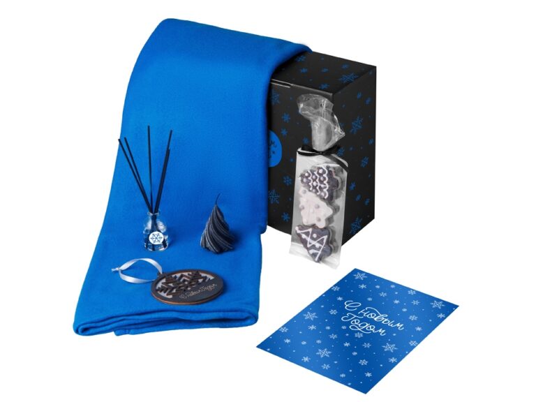 Подарочный набор «Re:Home» с пледом, свечой и диффузором 33