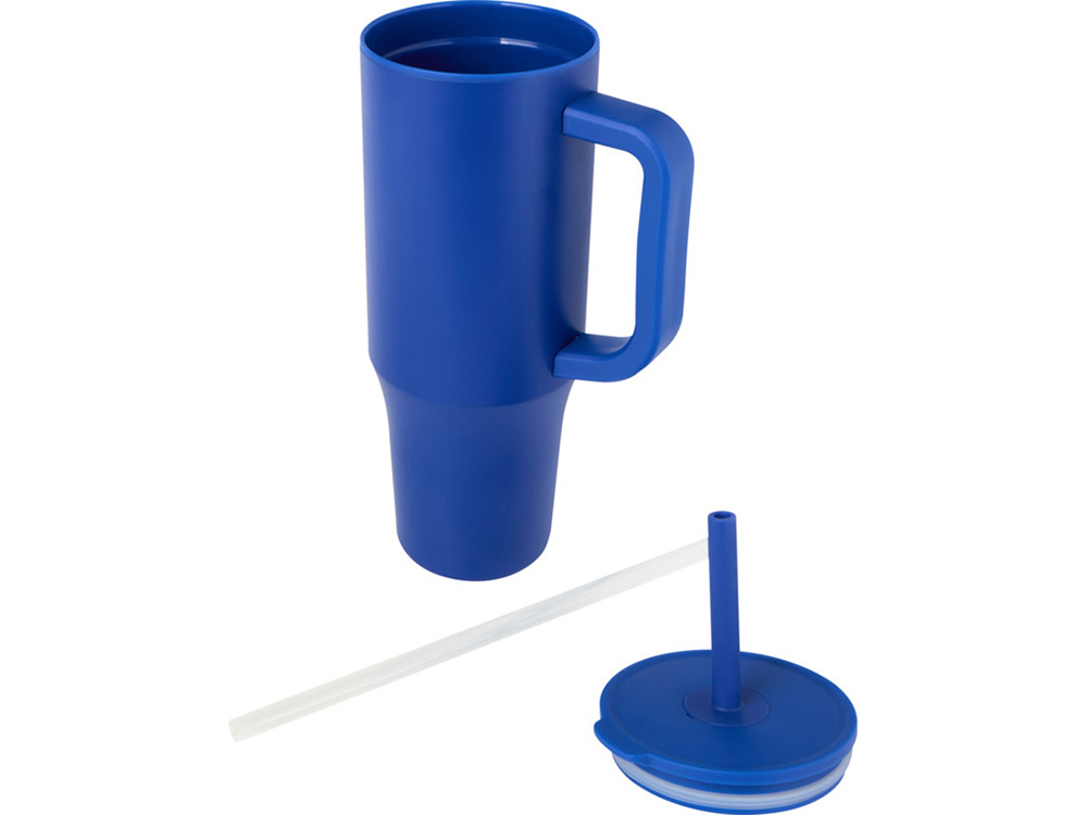 6db71fb38f75d94f.jpg Герметичная термокружка «Brady» с силиконовой трубочкой, переработанная сталь, 900 мл 3