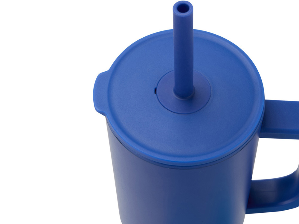 75ab0598d7e1f2cb.jpg Герметичная термокружка «Brady» с силиконовой трубочкой, переработанная сталь, 900 мл 4