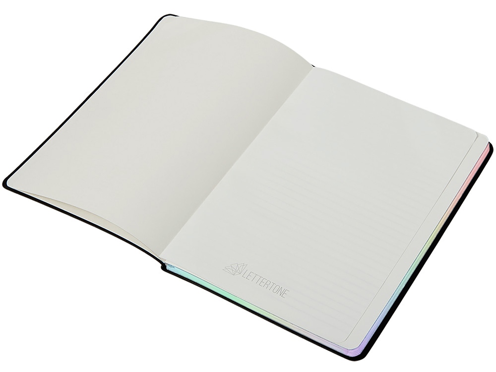 78483d6226aedbc0.jpg Блокнот А5 в гибкой обложке «Fellini» с голографическим срезом 4