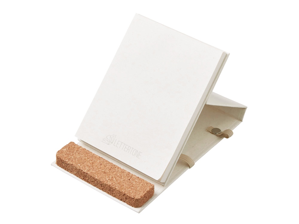 789d3f4d1fb98ae1.jpg Блокнот А6 «Milky S» с подставкой из пробки 2