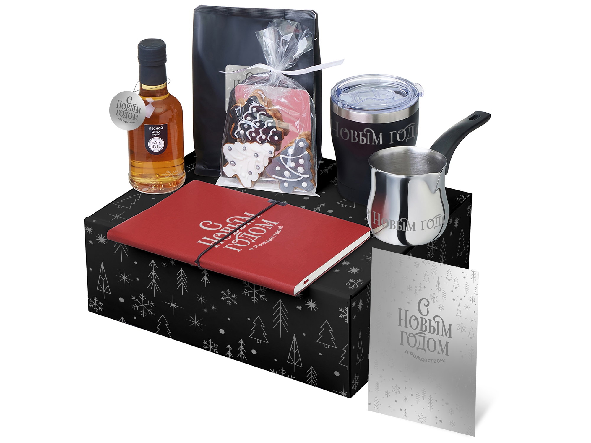 ab53ae744b55835f.jpg Подарочный набор «Re:Routine» с туркой, термокружкой и кофе 1