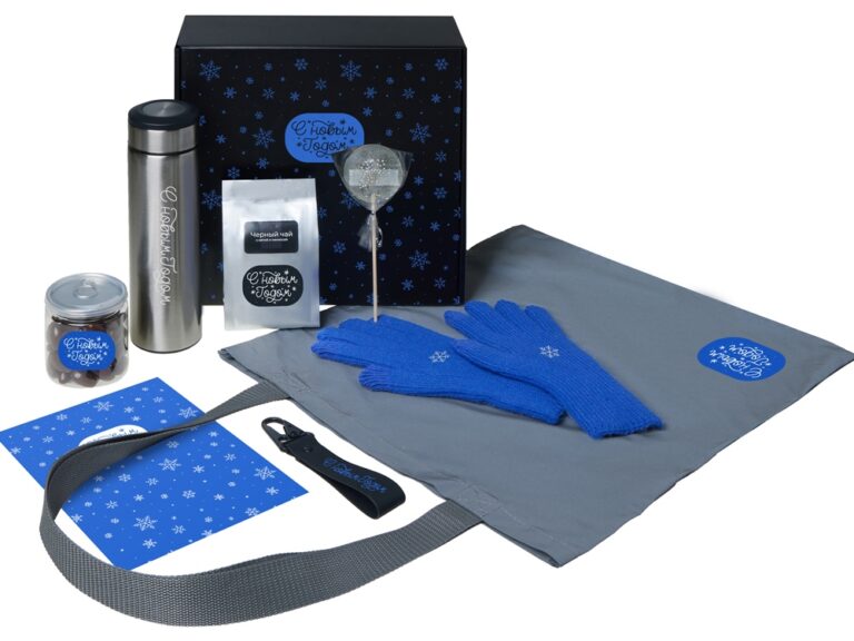 Подарочный набор «Re:Breathe» с перчатками, термосом и чаем 25