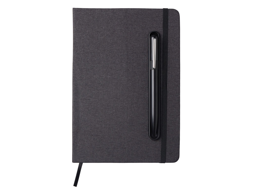 c27297f2b6a1c6c7.jpg Блокнот А5 «NotaBene» с металлической шариковой ручкой и подставкой для телефона 3