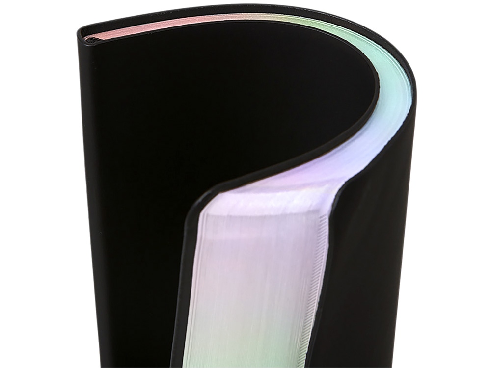 e676cf99f14e6b36.jpg Блокнот А5 в гибкой обложке «Fellini» с голографическим срезом 7