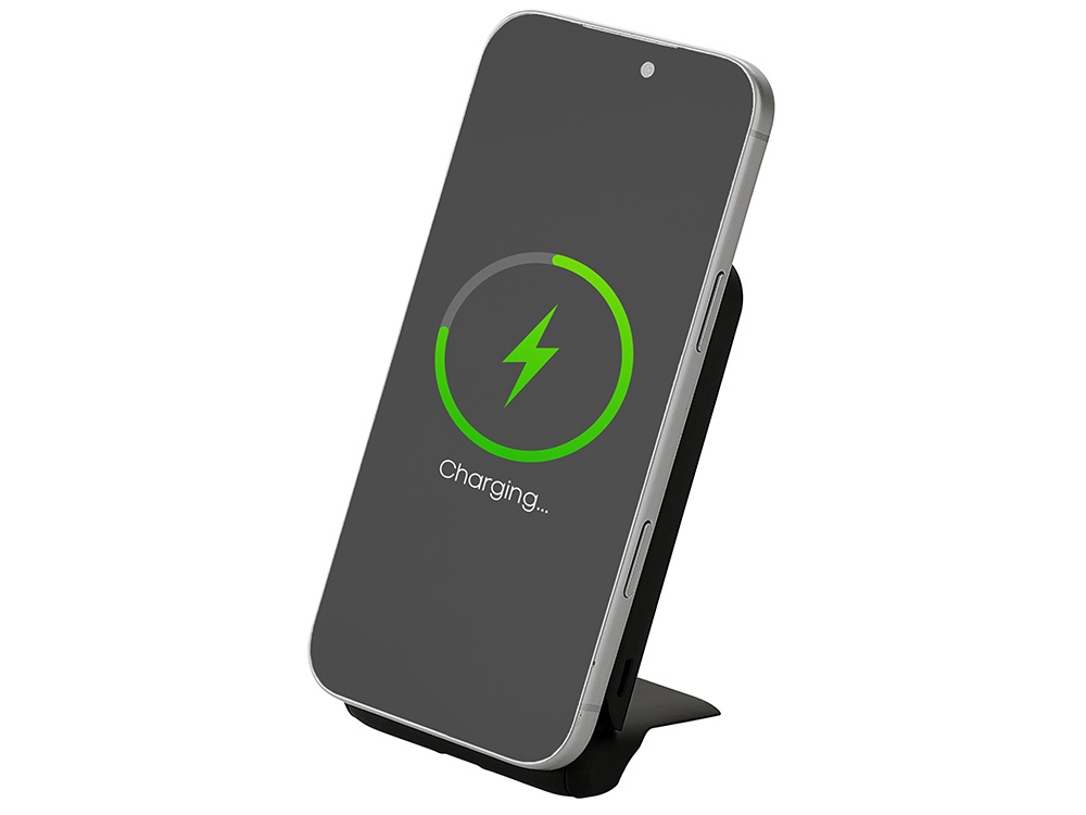 3e1ec1d50450c3f6.jpg Беспроводной внешний аккумулятор с подсветкой лого и подставкой «Magflash», 10000 мАч, 15 Вт 13