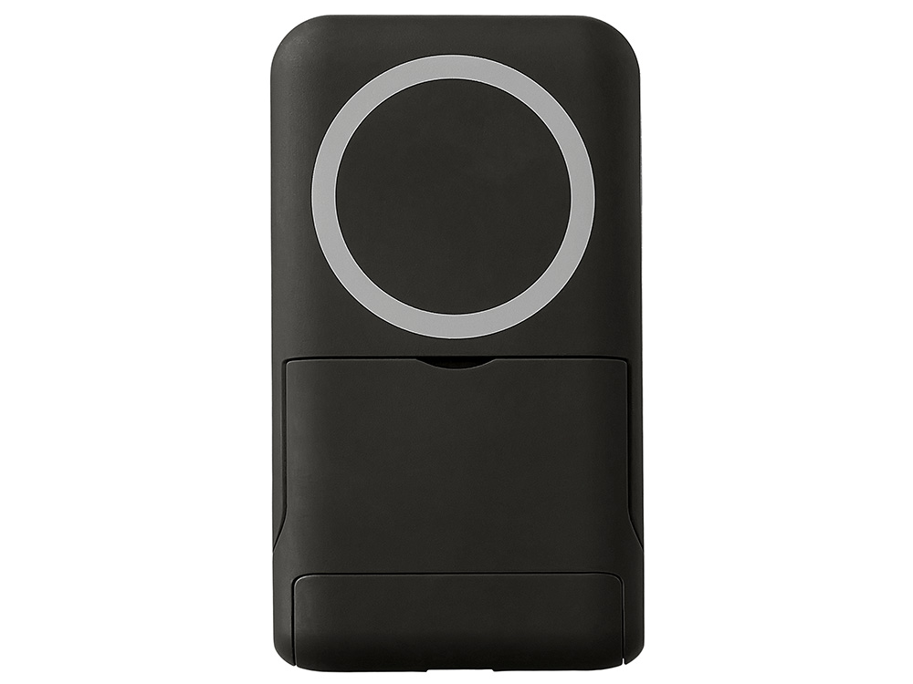 603fb892260a534c.jpg Беспроводной внешний аккумулятор с подсветкой лого и подставкой «Magflash», 10000 мАч, 15 Вт 4