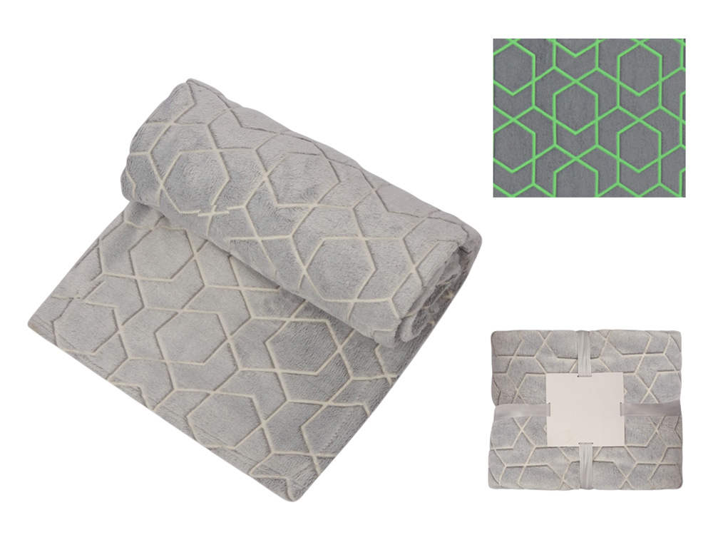 9a824bc1a49edbf2.jpg Светящийся в темноте плед «Lattice» 1