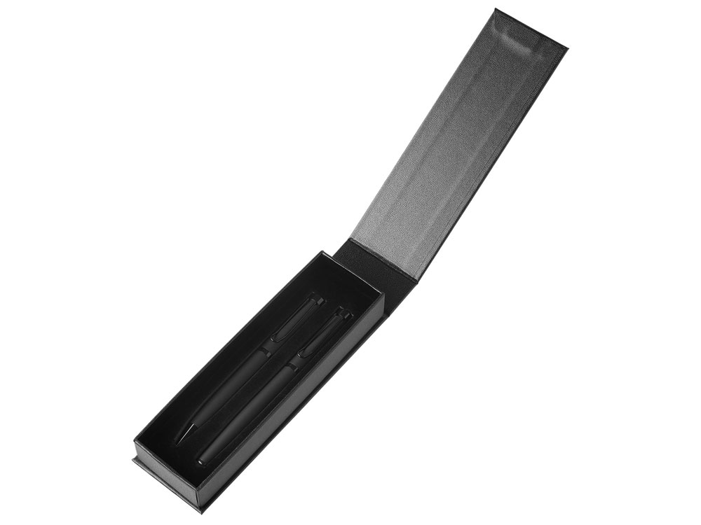 b61614abe8512d6a.jpg Подарочный набор из 2-х ручек «Black Lama» soft-touch 2