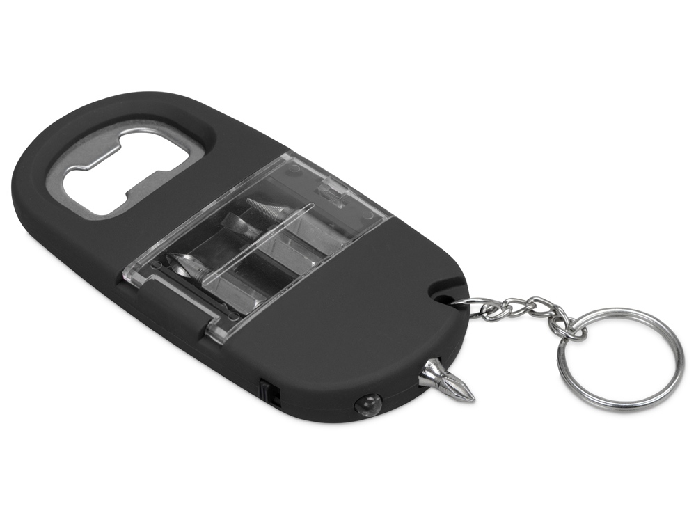 66008b7d584142f4.jpg Брелок-открывалка с отвертками и фонариком «Uni» софт-тач 3