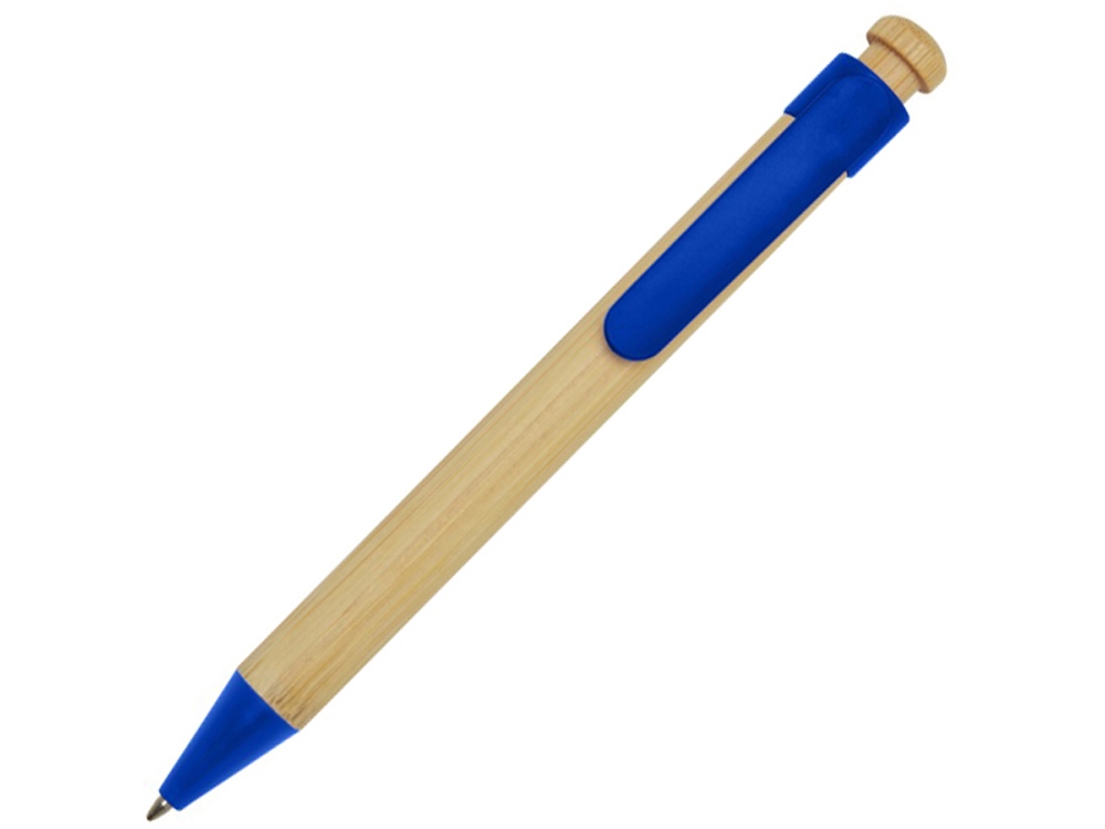 17e76014fb0f1b26.jpg Ручка шариковая из бамбука и переработанной пластмассы «Rattan» 1