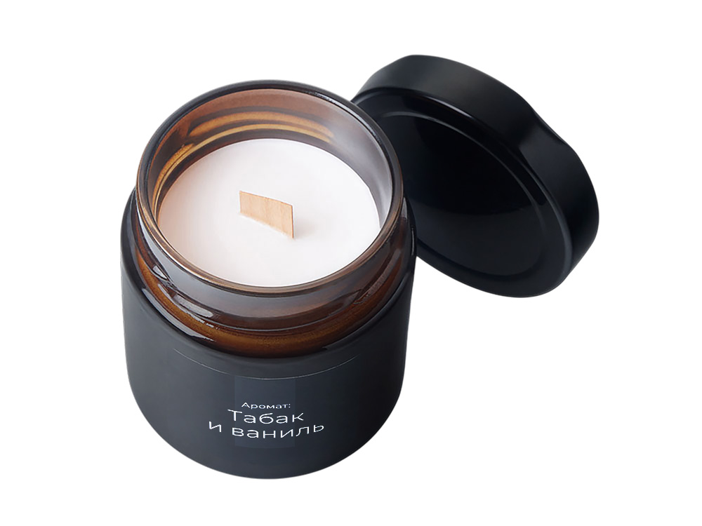 96e74ce2b13a2f98.jpg Свеча ароматическая «Noella», табак и ваниль 3