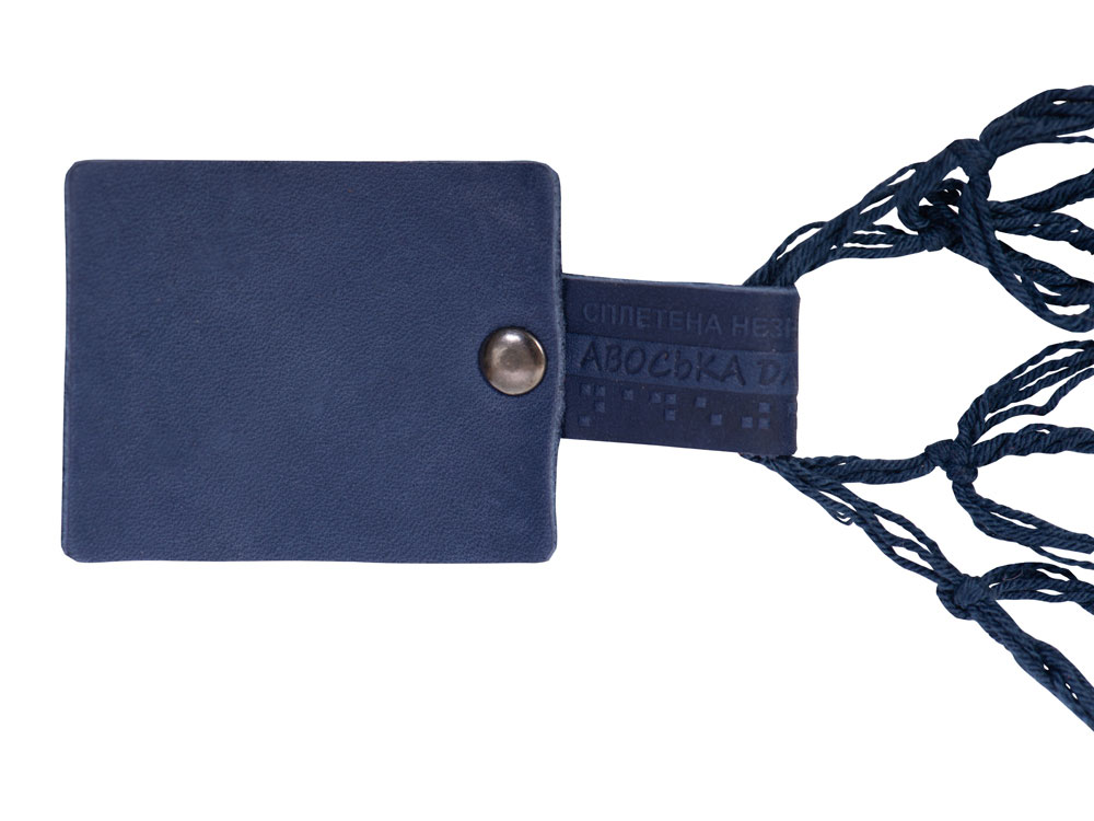 e7a90931b6b2907c.jpg Авоська «Dream» из натурального хлопка с кожаными ручками, 25 л 5