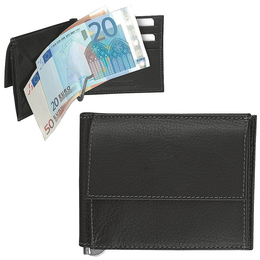 05cde7ca-4588-11ed-962c-00155da68a11 Портмоне с клипом для купюр "Арко", 11 x 1 x 8,5 см, кожа, тиснение 1