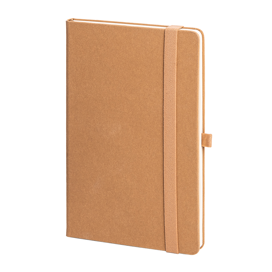 153a8ff4-4f78-11e4-9411-00155d640301 Бизнес-блокнот TERRI, A5, бежевый, твердая обложка, рециклированная бумага, в линейку 1