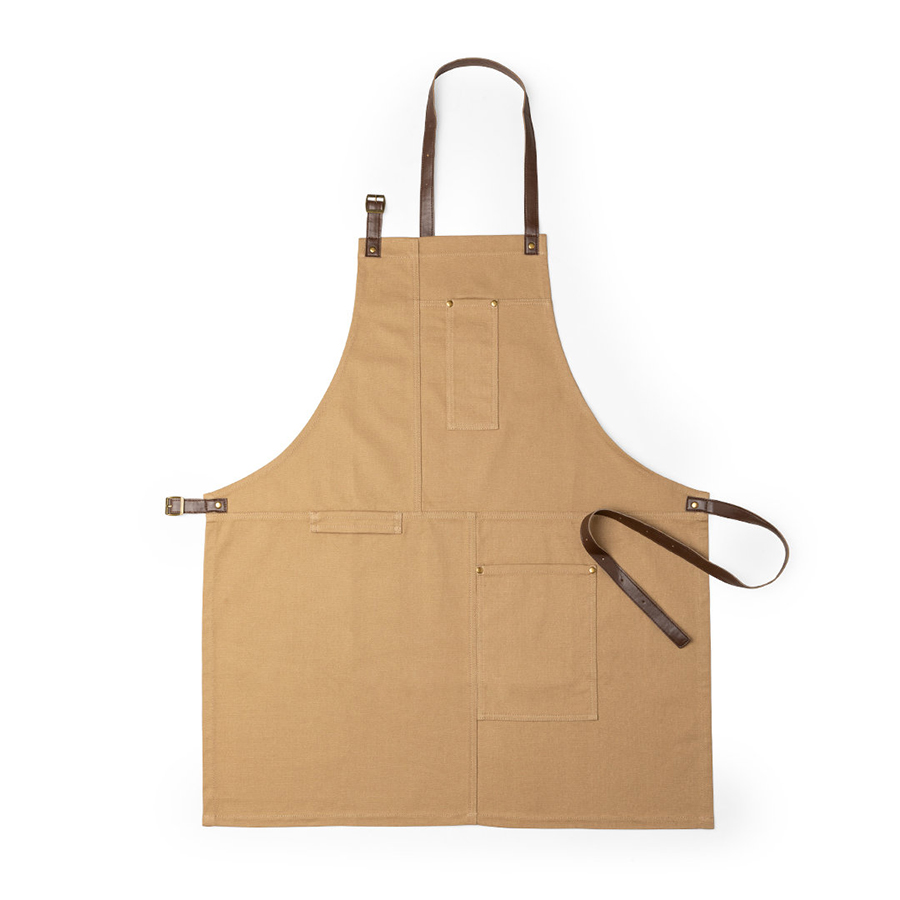 3aaac736-eb53-11e9-9483-00155d640301 Фартук GRAND CHIEF, светло-коричневый, 68х80см, 100% хлопок 1