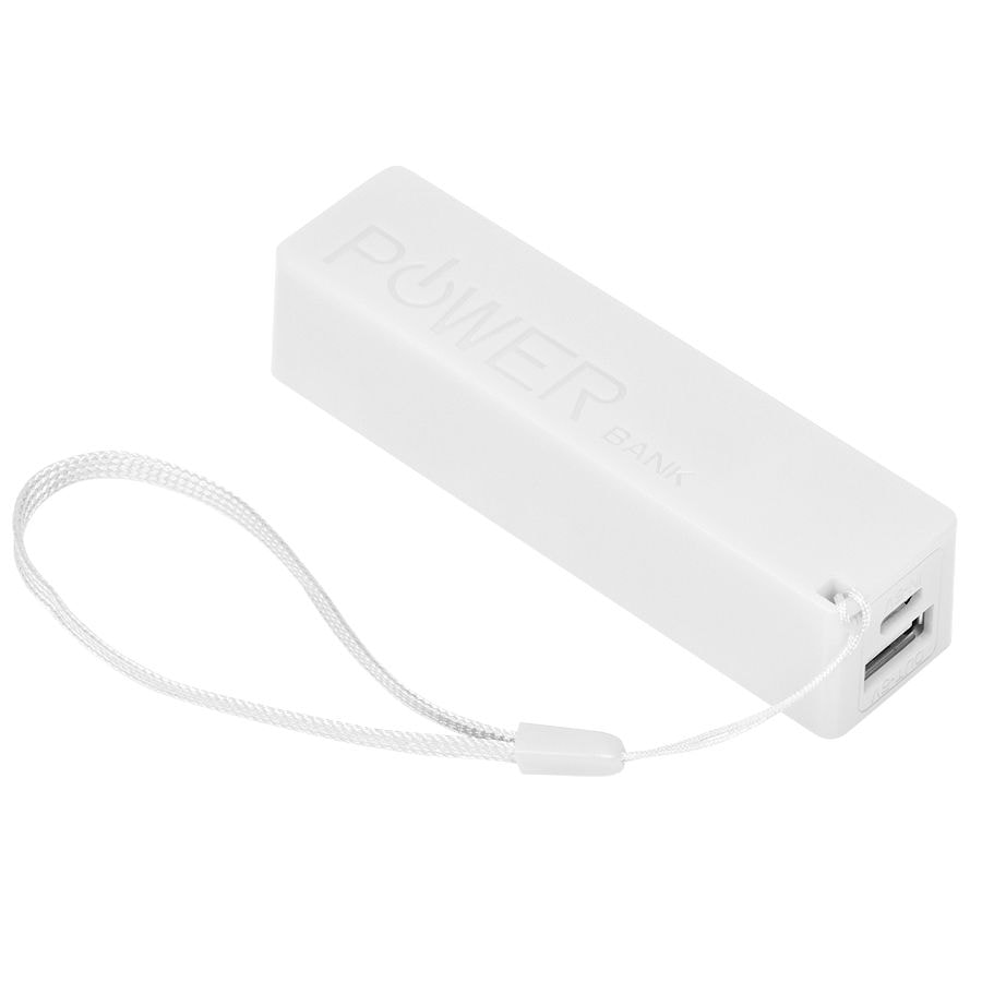 5c8c8bce-0173-11e6-9417-00155d640301 Универсальный аккумулятор "Keox" (2000mAh), белый, 9,7х2,6х2,3 см,пластик, шт 1