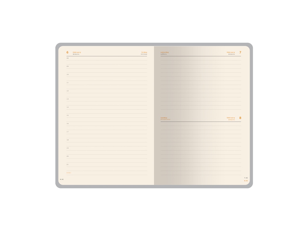 6ac6030f12854510.jpg Ежедневник А5 датированный «Boston» на 2026 год 11