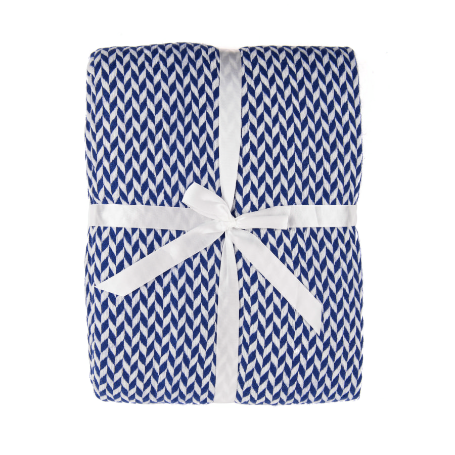 765d46e4-5d7c-11e7-942a-00155d640301 Плед "Village"; синий; акрил 100%,; 220гр/м2; 130*150 см 1