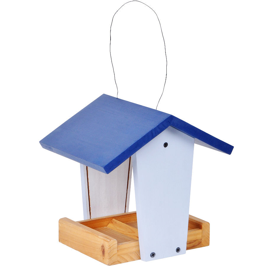 7d84228e-0e17-11e3-960d-18a9053c0de9 Кормушка "Сделай сам", синий, 23х18х23 см, дерево 1