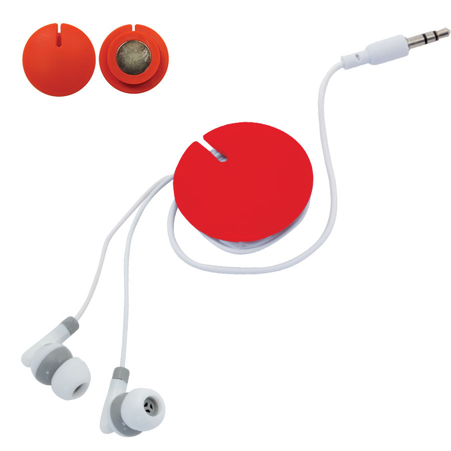 96389ad9-7e2e-11e1-a817-001871eb2973 Устройство для скручивания наушников с креплением на магните; красное; 1,2 см., D=4,2 см.; пластик 1