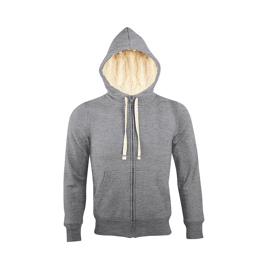 99451db0-a615-11e4-9415-00155d640301 Толстовка "Sherpa", серый меланж_XS, 80% хлопок, 20% полиэстер, мольтон 280м/г2 1