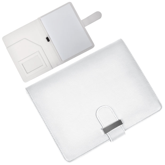 afdb64d5-06fa-11e2-a985-18a9053c0de9 Папка А5 с блокнотом "Classic",белая,17,5х23х1,7см, искусственная кожа 1