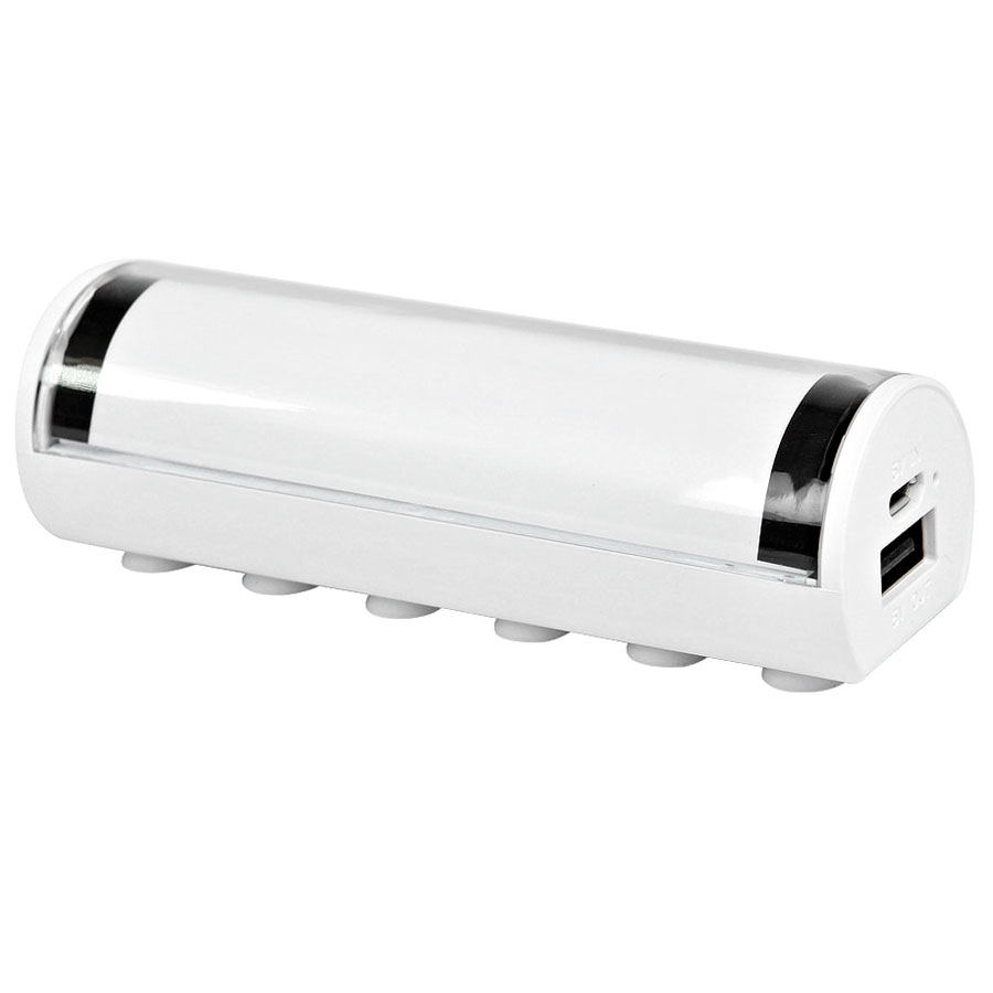 b861b743-0ea0-11e5-9416-00155d640301 Универсальный аккумулятор "Flash" (2600mAh) с подсветкой логотипа,9,5х3х3,1 см,пластик, шт 1